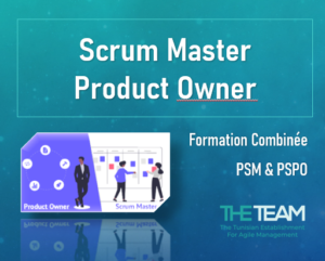 THE TEAM Tunisie Scrum Master Product Owner PSM PSPO Formation combinée E-learning