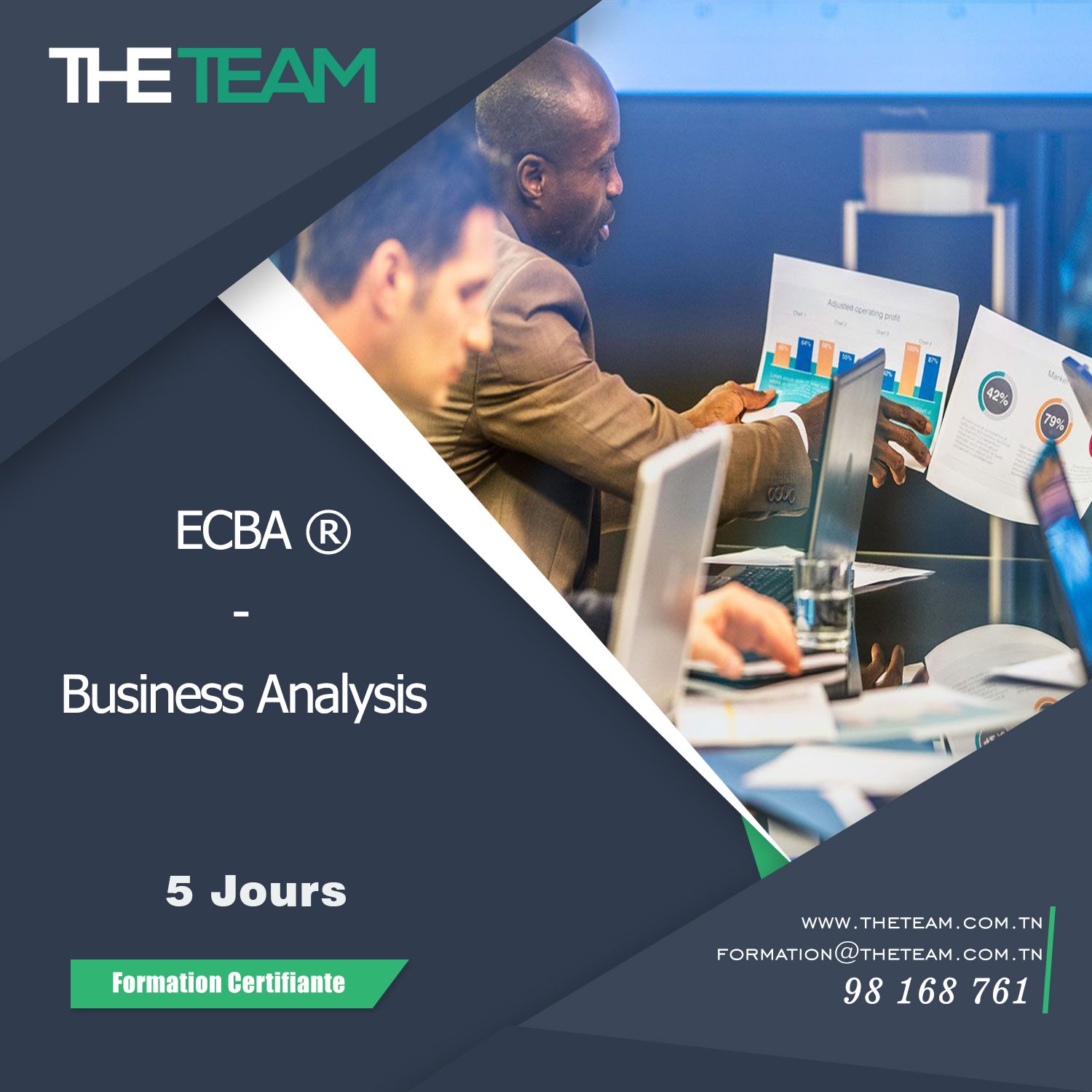 THE TEam Tunisie ECBA - Business Analysis